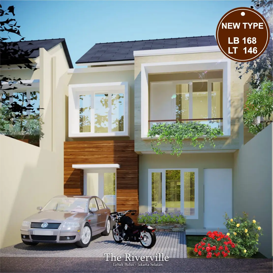 riverville rumah dijual baru 2