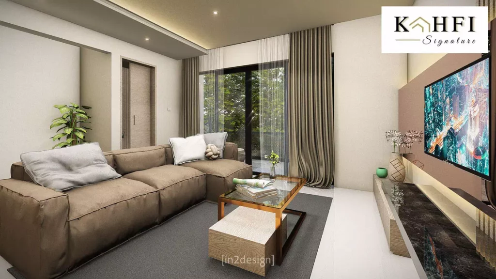 rumah dijual jagakarsa kahfi signature living-area-1